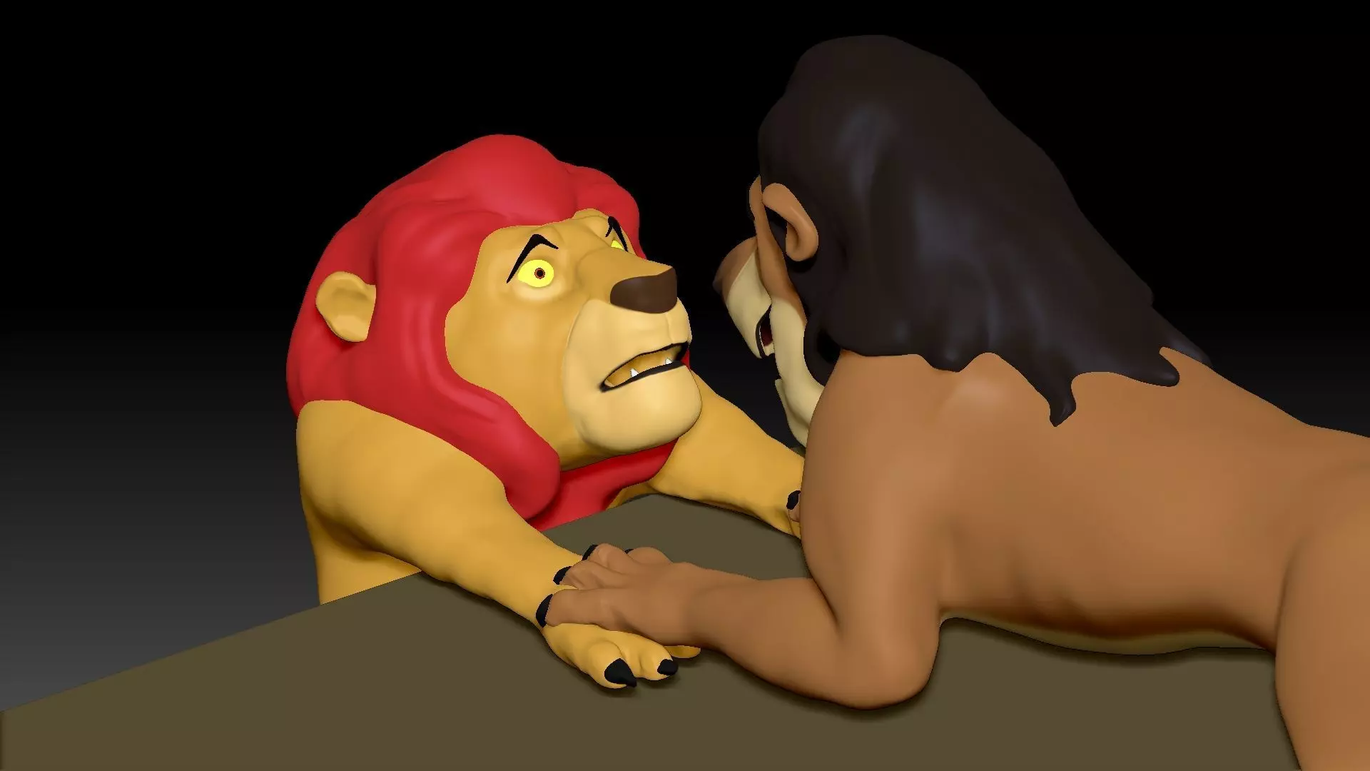 Long Live the King - 3D Printable Shelf 3D print model_1