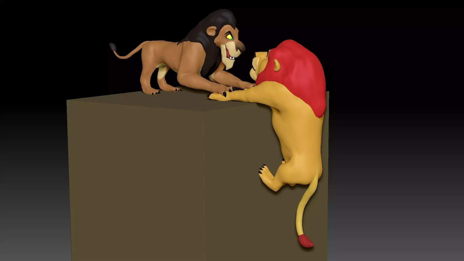 Long Live the King - 3D Printable Shelf 3D print model_2
