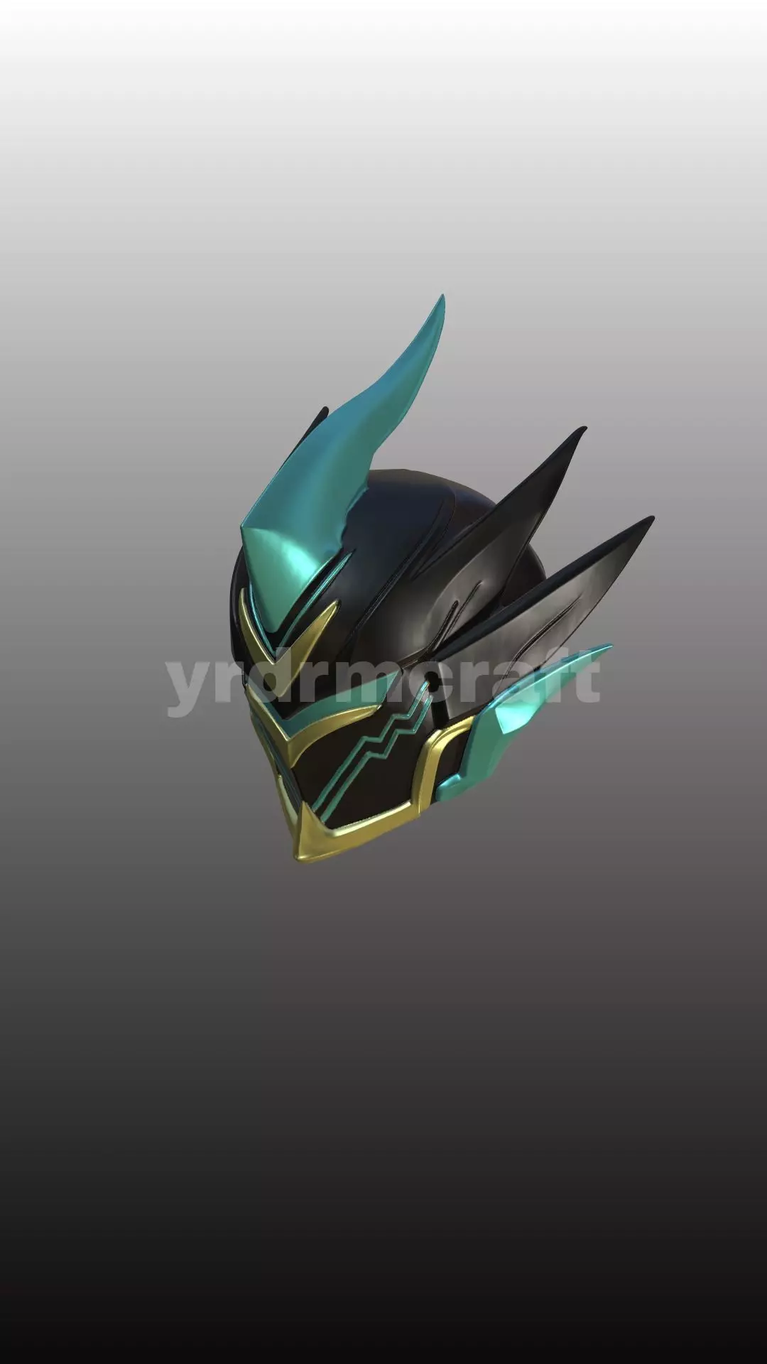 e-soul helmet 3d  3D print model_1