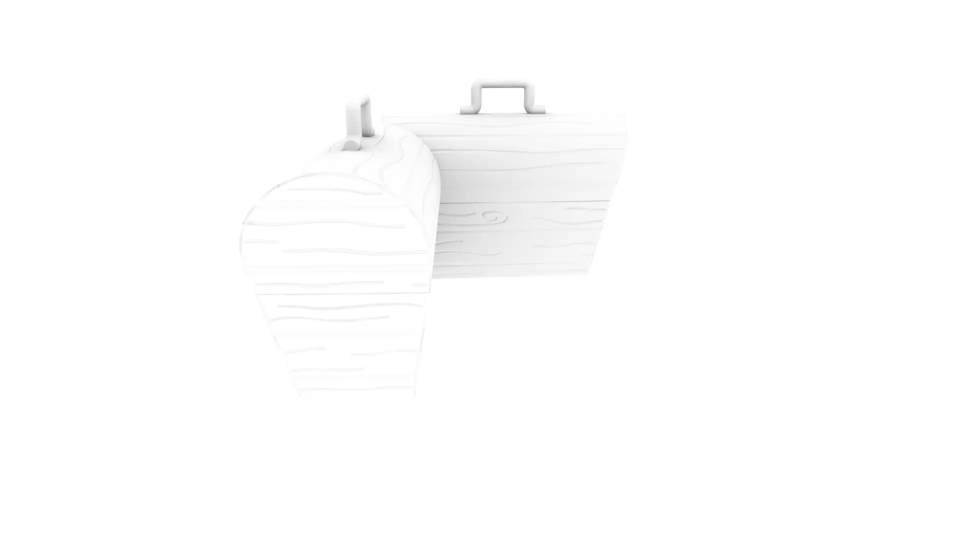 Stylized Box Arcane Style Game Ready Prop Low-poly 3D model_25