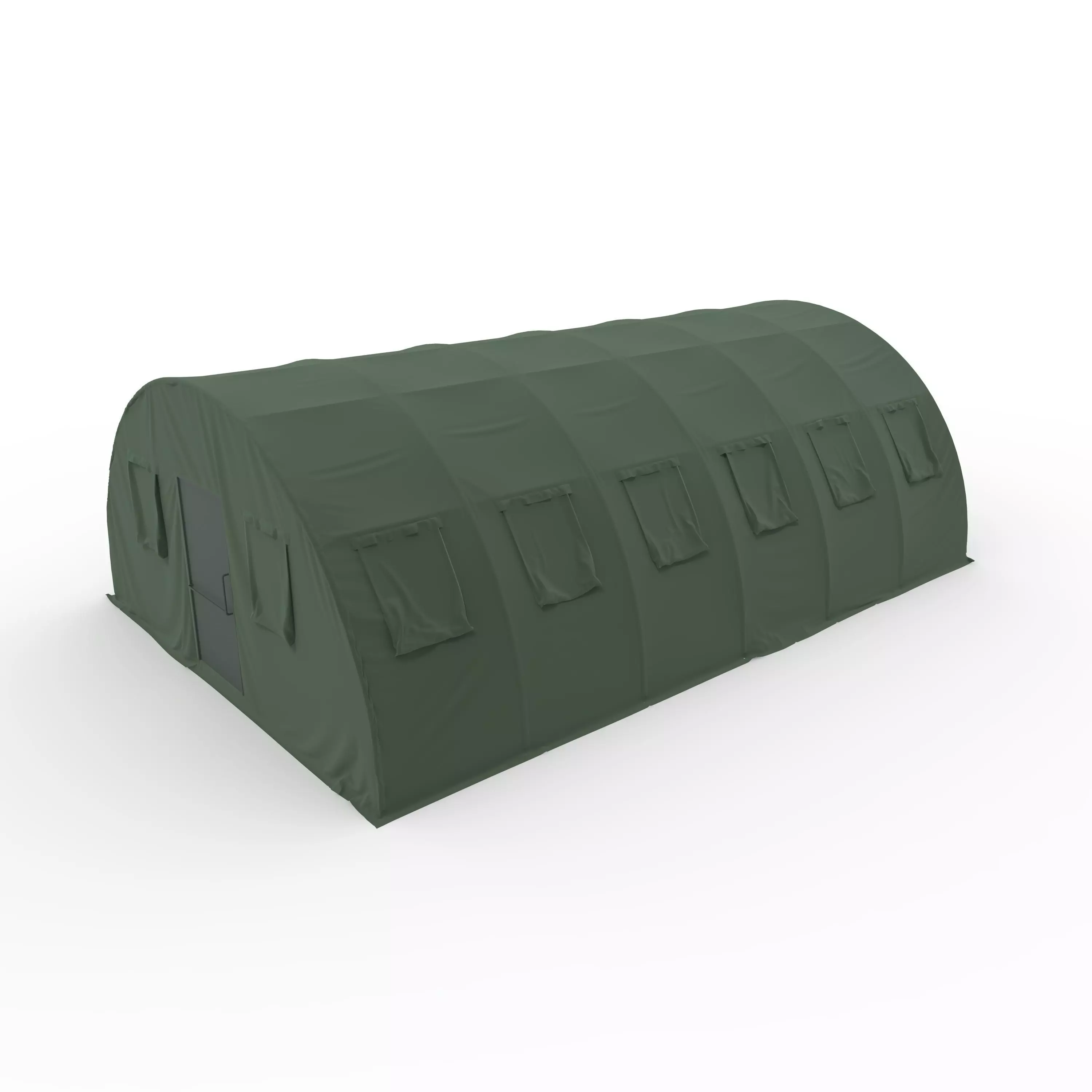 Military Tent 01 3D model_7