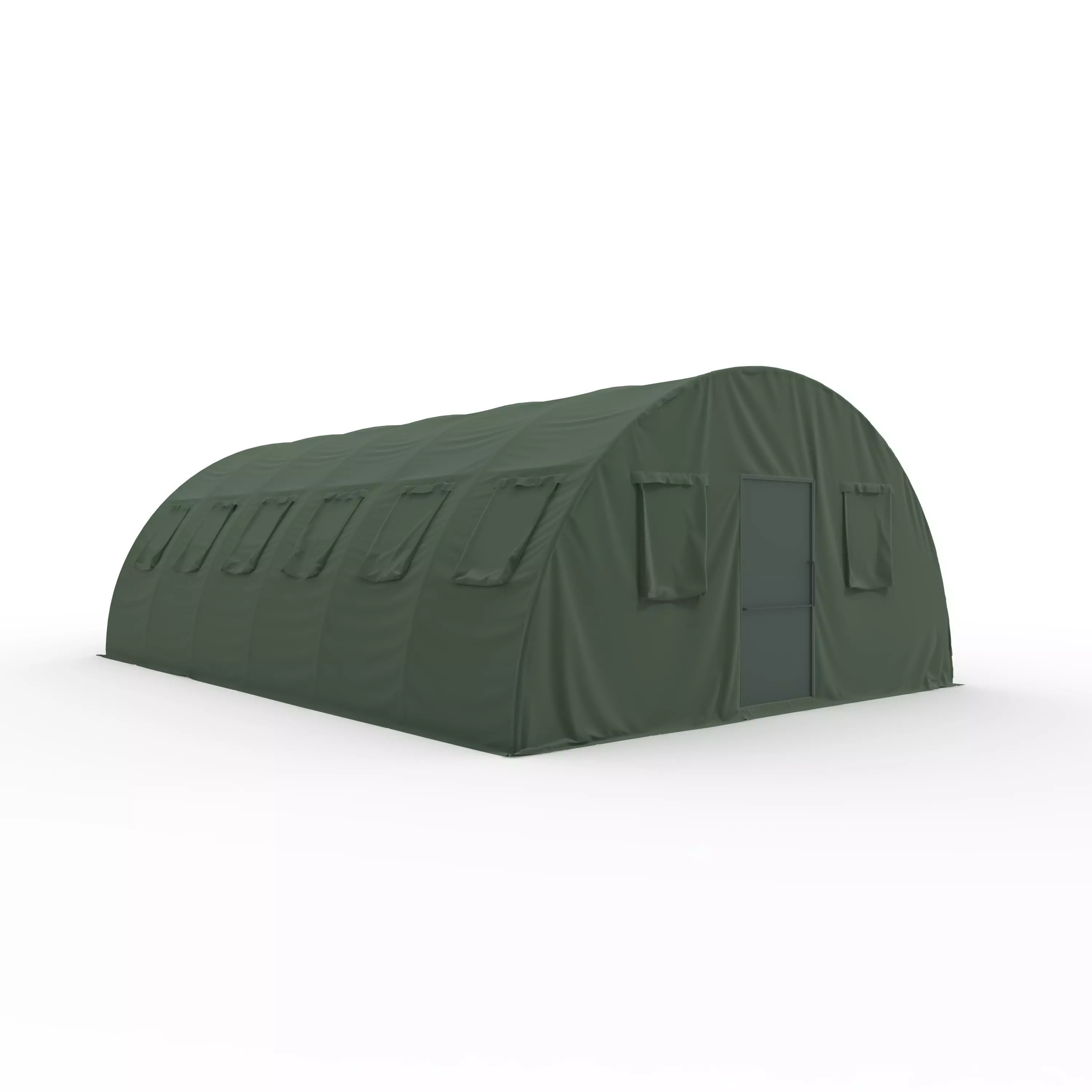 Military Tent 01 3D model_0