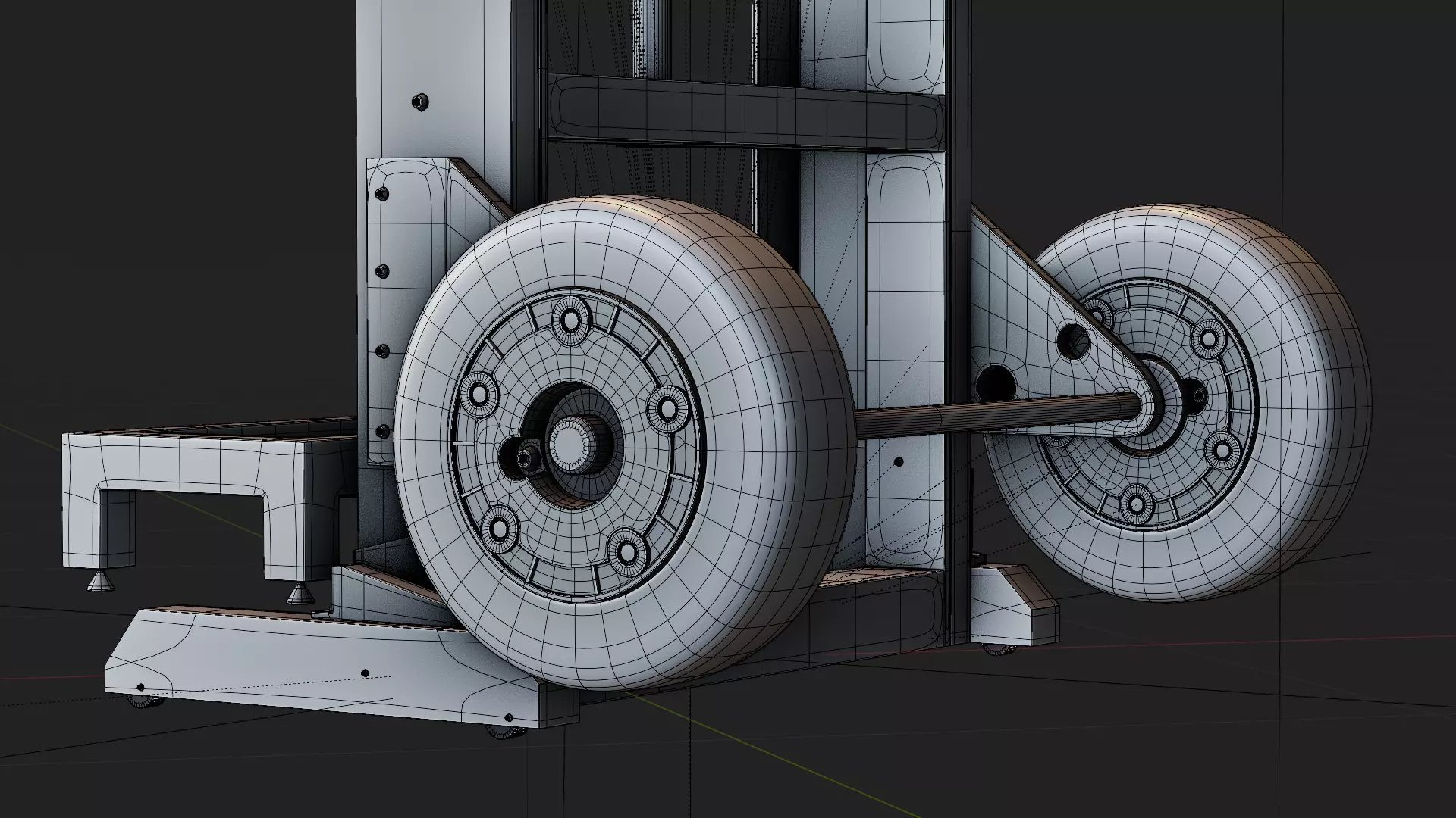 Hand Trolley 3D model_10