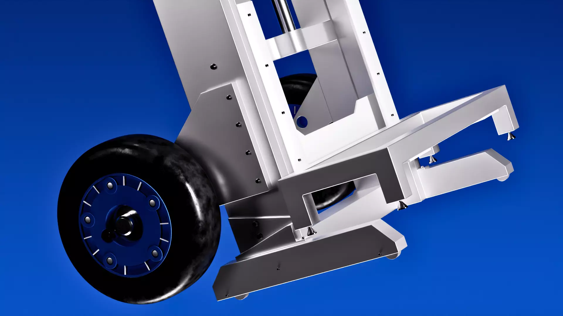 Hand Trolley 3D model_3