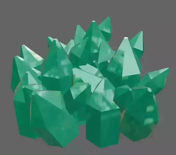 quarts crystal cluster