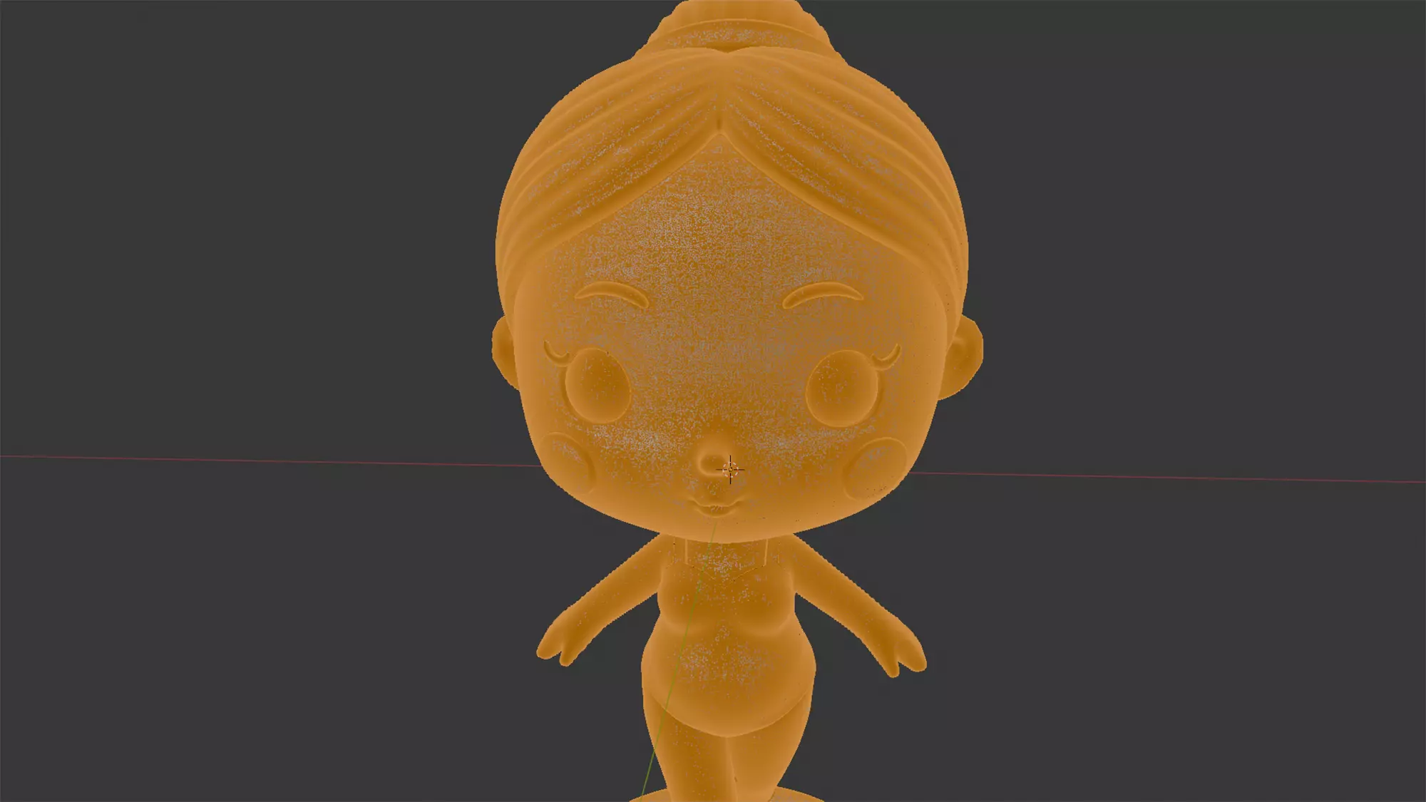 Kawaii Minimal Ballerina Figurine 3D Print Model 3D print model_5