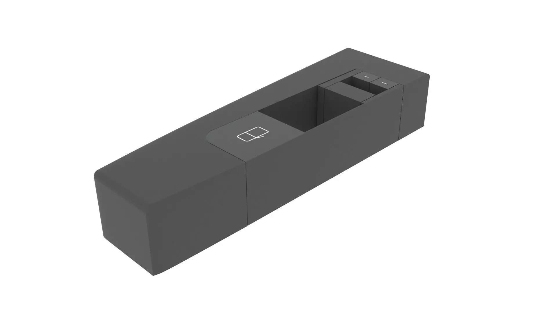 Car Door Window Switch 3D model