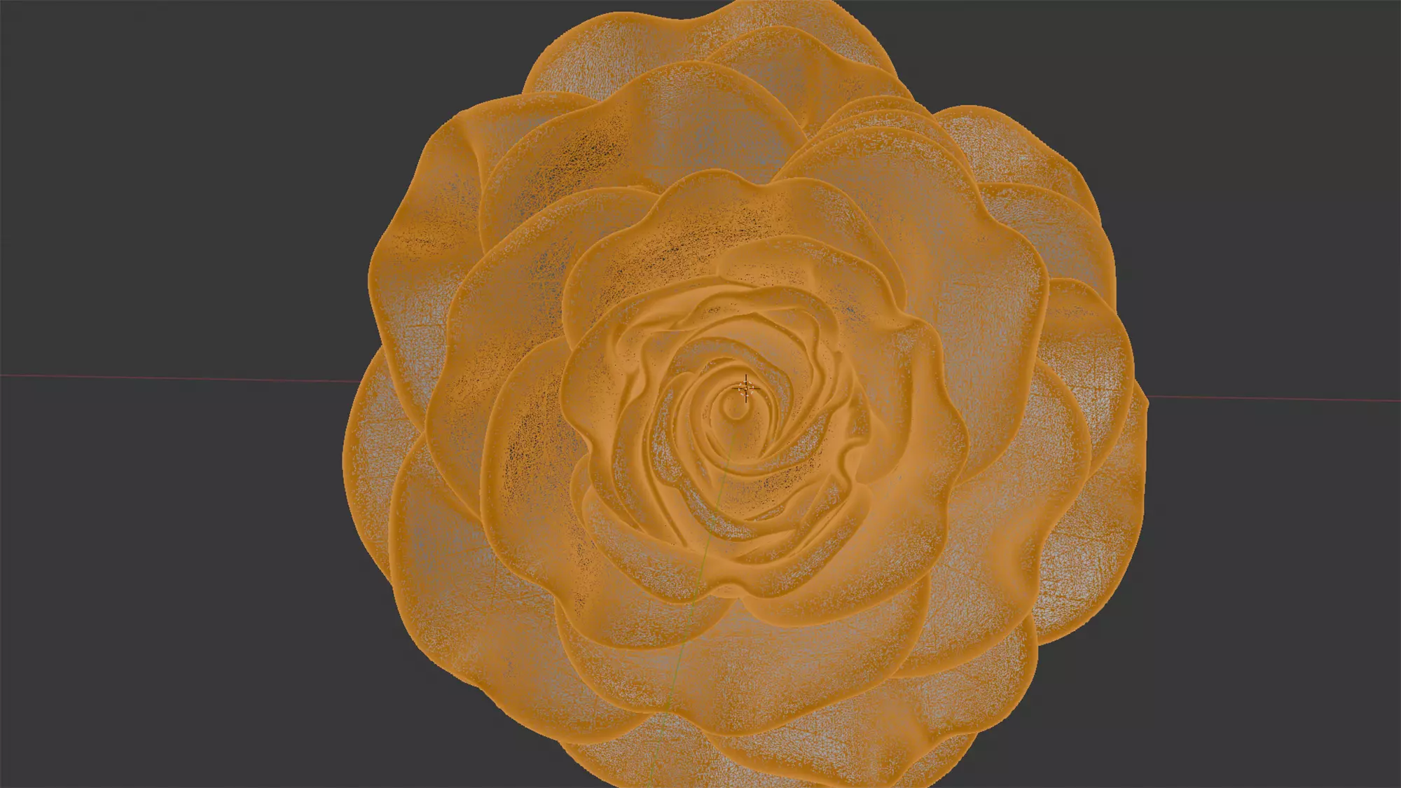 Rose Clock Face Sculpture 3D Print Model 3D print model_5