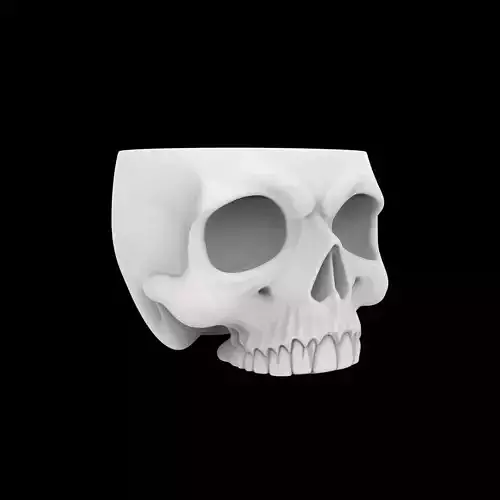 Skull Candy Bowl 3D Print Model