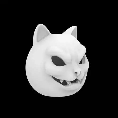 Spooky Cat Lantern 3D Print Model