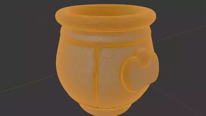 Witch Cauldron Cup 3D Print Model