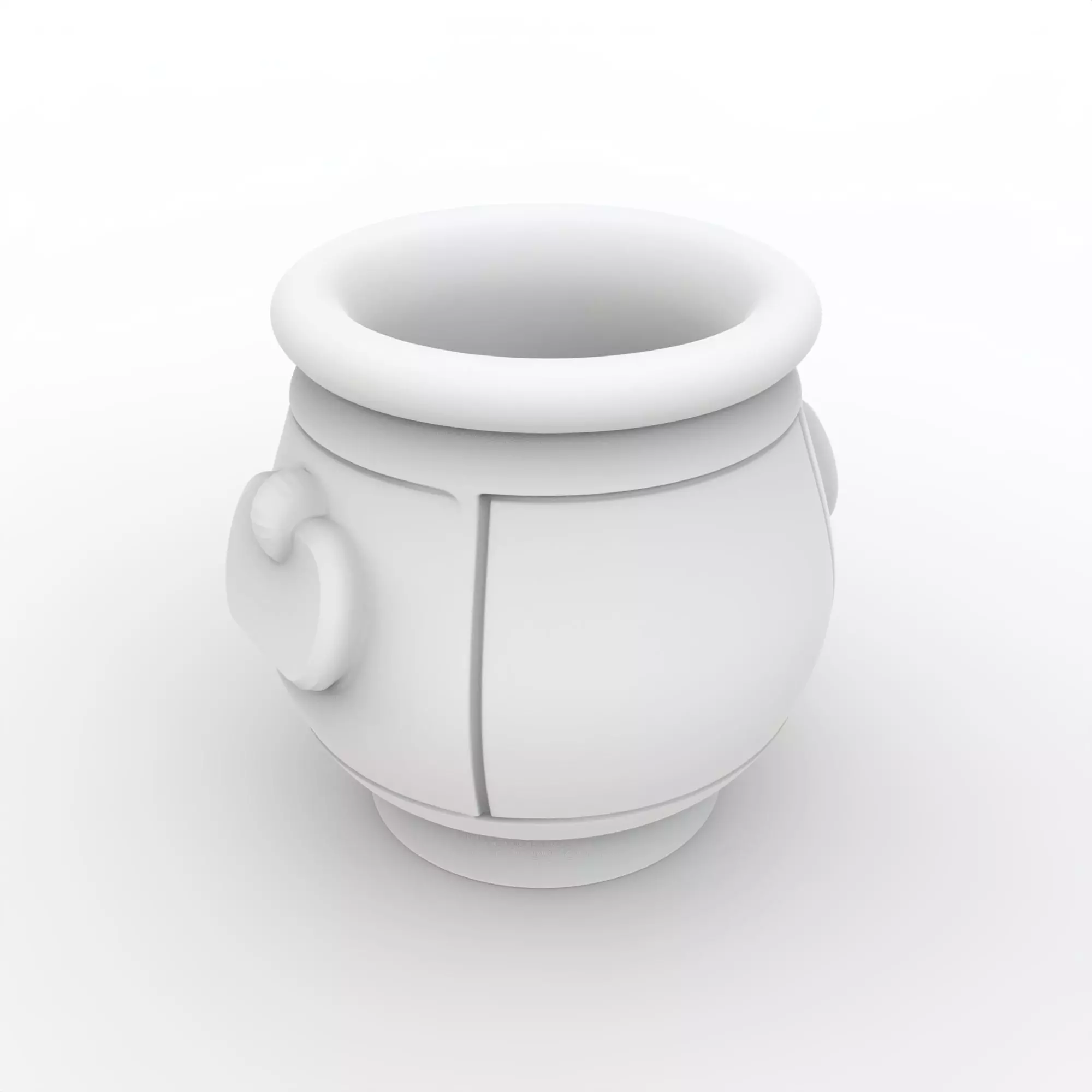 Witch Cauldron Cup 3D Print Model 3D print model_1