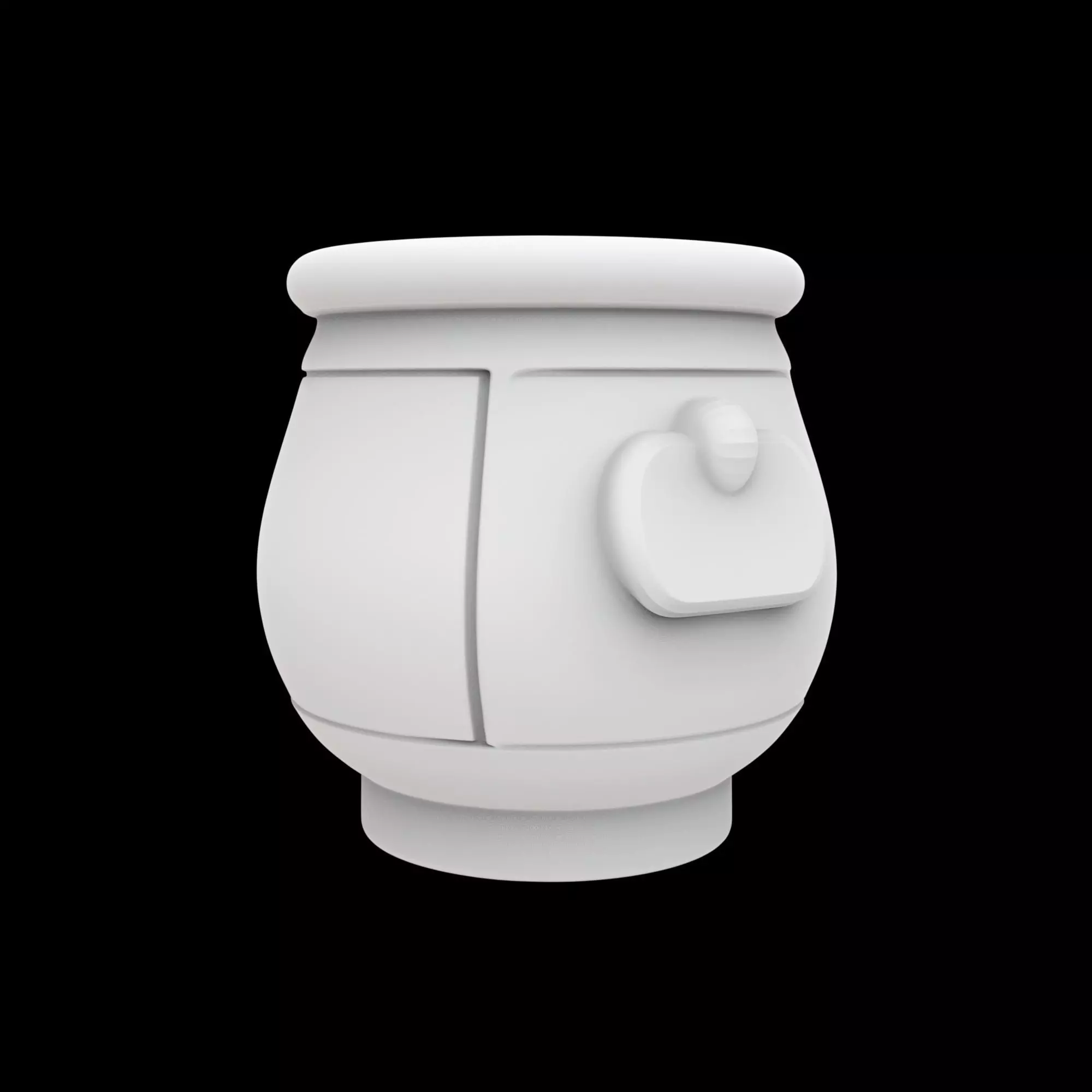 Witch Cauldron Cup 3D Print Model 3D print model_5