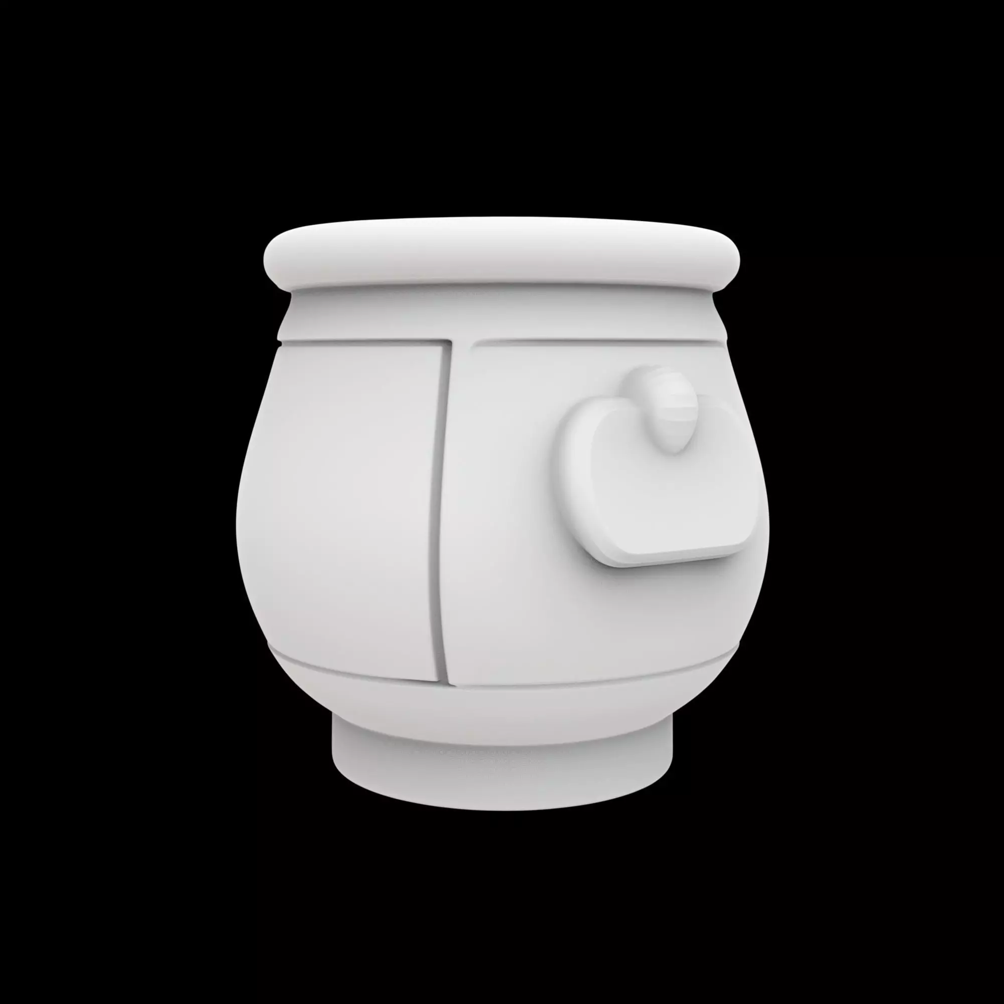 Witch Cauldron Cup 3D Print Model 3D print model_7