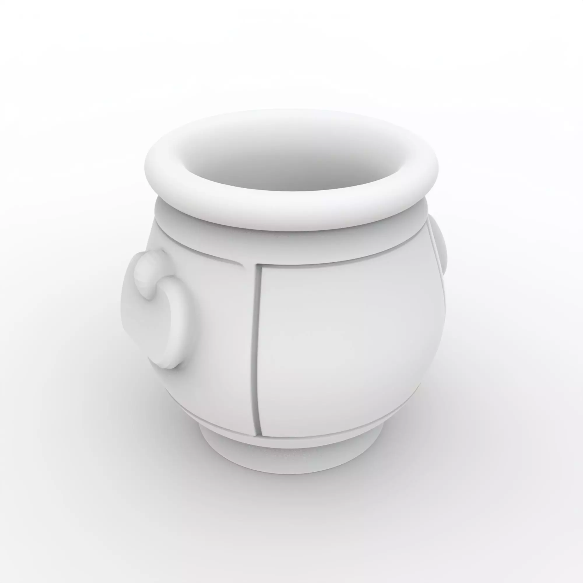 Witch Cauldron Cup 3D Print Model 3D print model_3