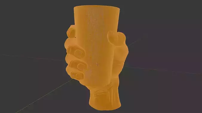 Zombie Hand Cup Holder 3D Print Model
