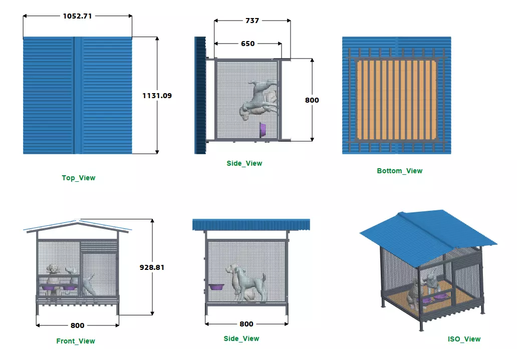 Dog House 3D model