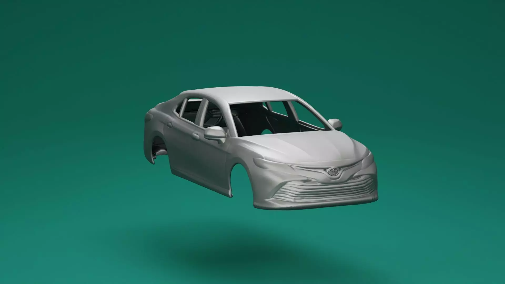 Toyota Camry 2020 3D print model_1