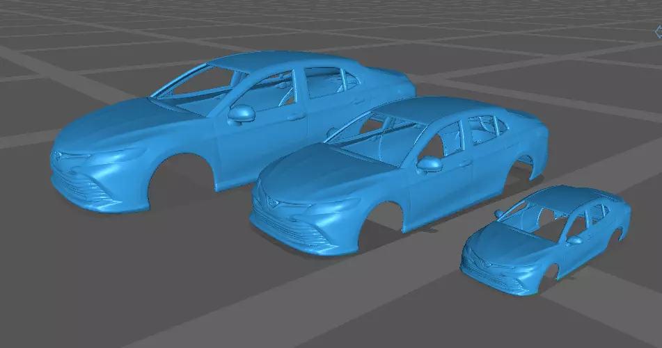 Toyota Camry 2020 3D print model_7