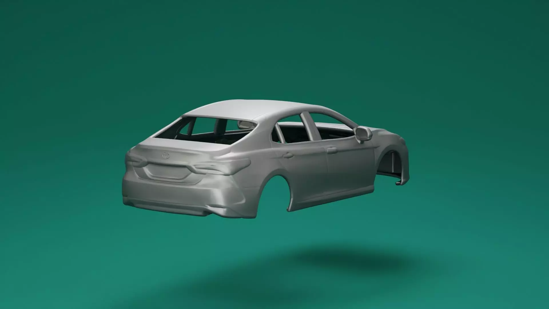 Toyota Camry 2020 3D print model_3