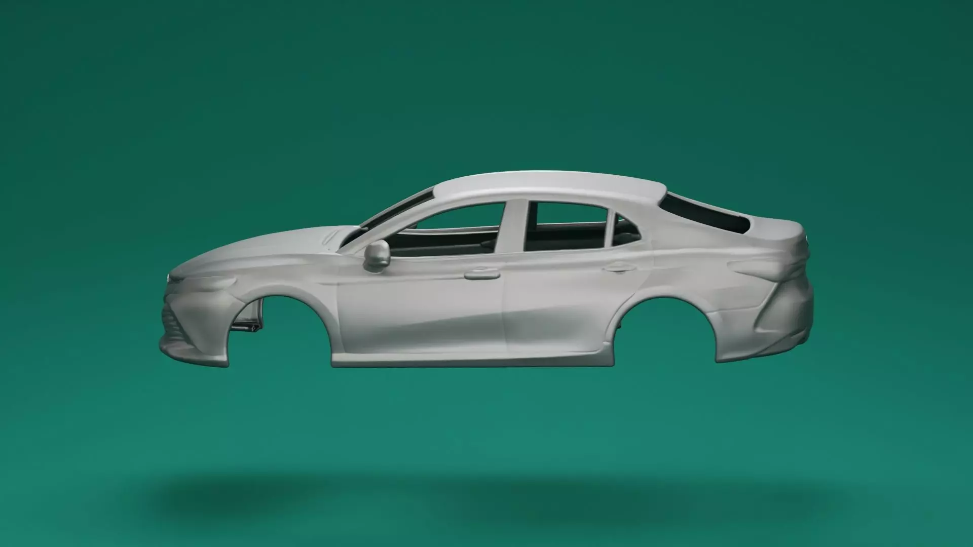 Toyota Camry 2020 3D print model_5
