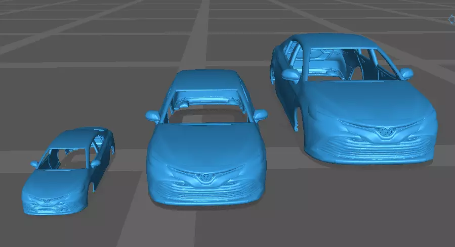 Toyota Camry 2020 3D print model_6