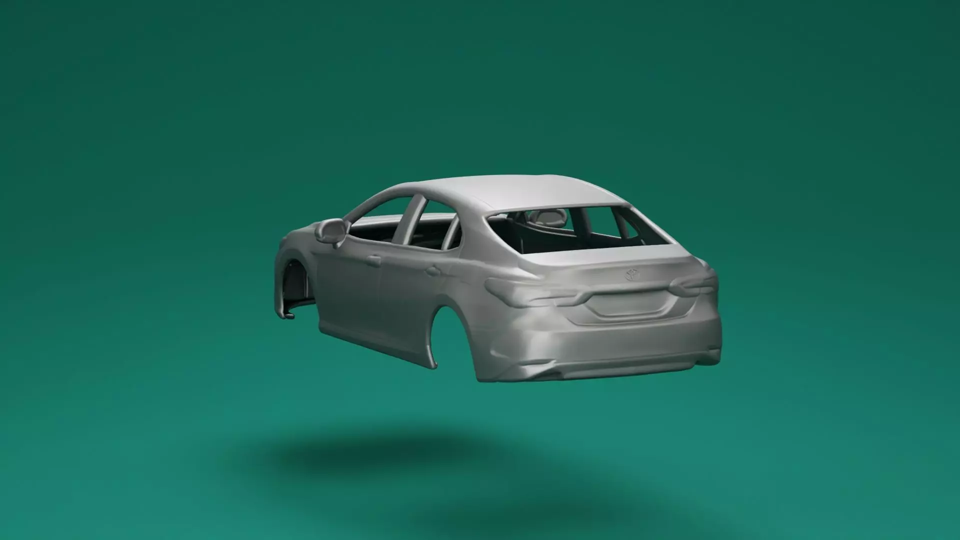 Toyota Camry 2020 3D print model_4