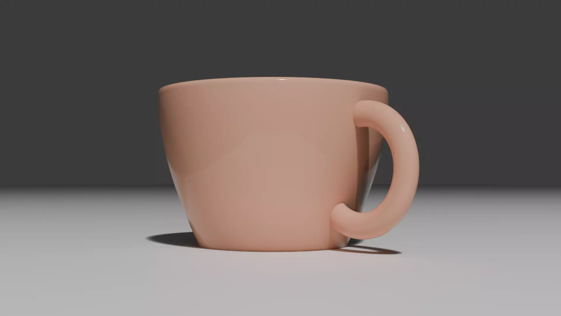Cup 3D Model Low-poly 3D model_4