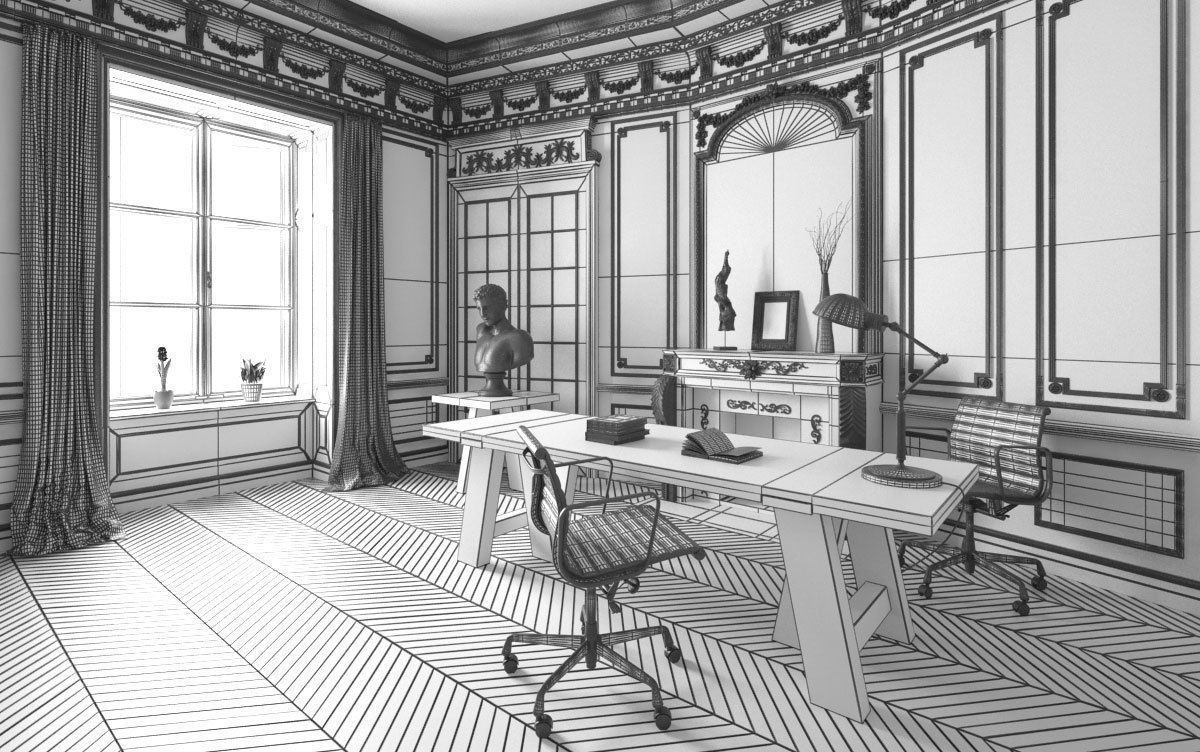 Scene 04 Archinteriors vol 33 3D model_1