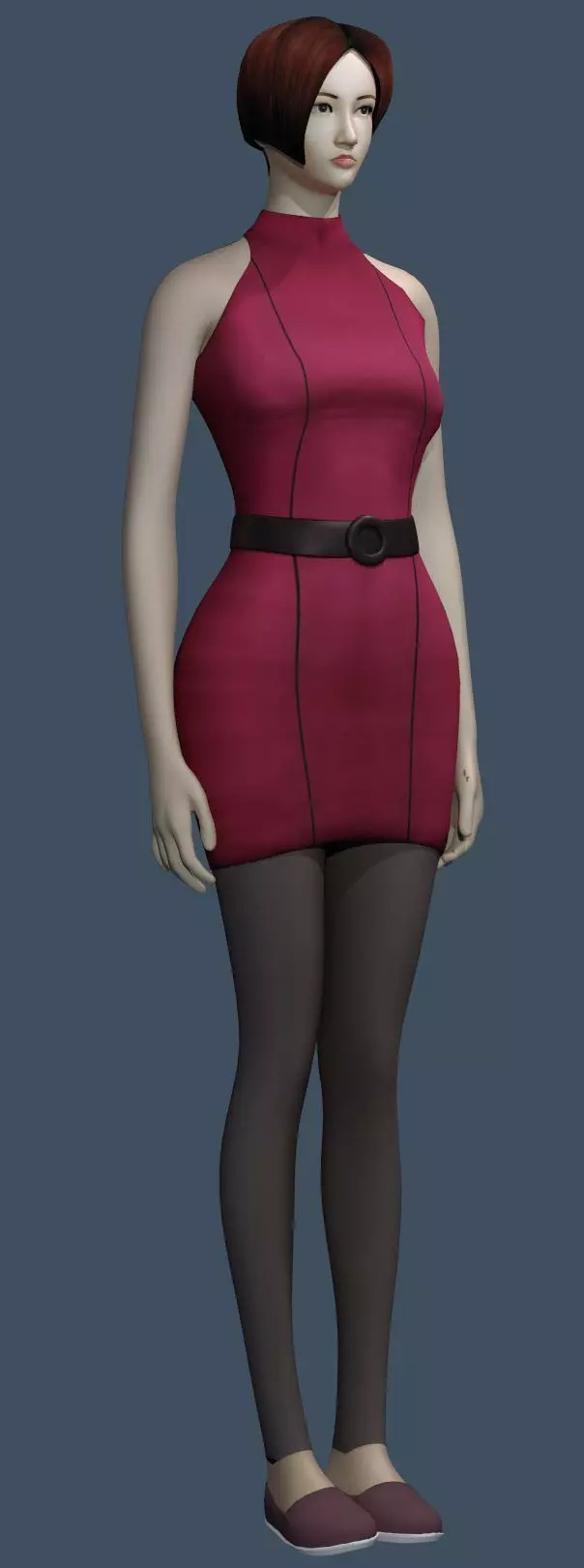 Ada Wong Original model3d PSX 3D model_3