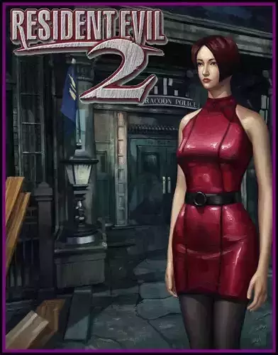 Ada Wong Original model3d PSX 3D model