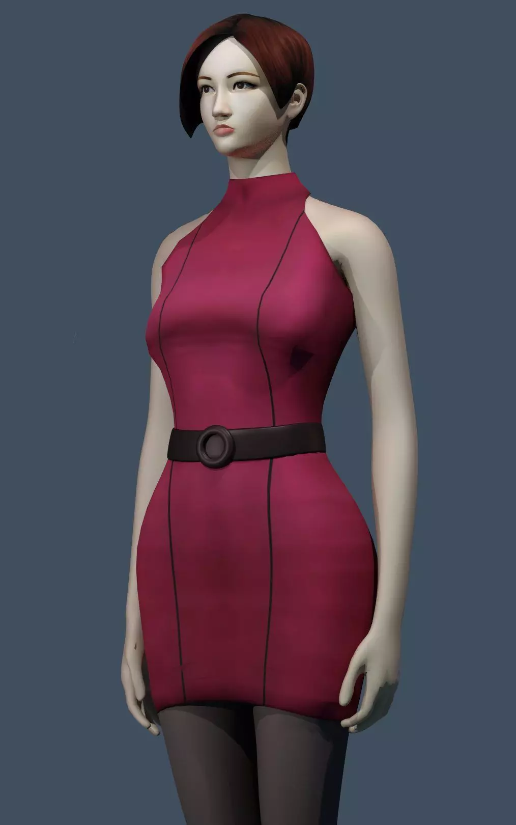 Ada Wong Original model3d PSX 3D model_4
