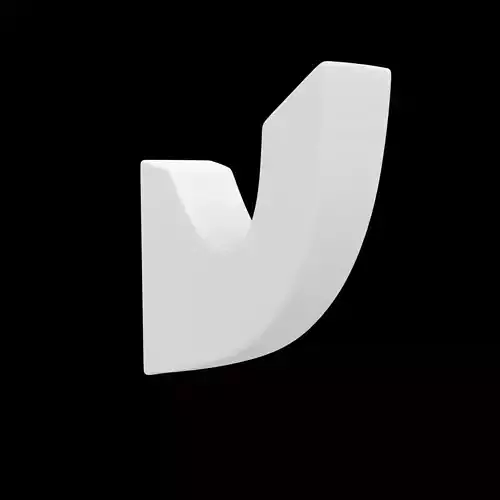 Minimalist Wall Hook 3D Print Model