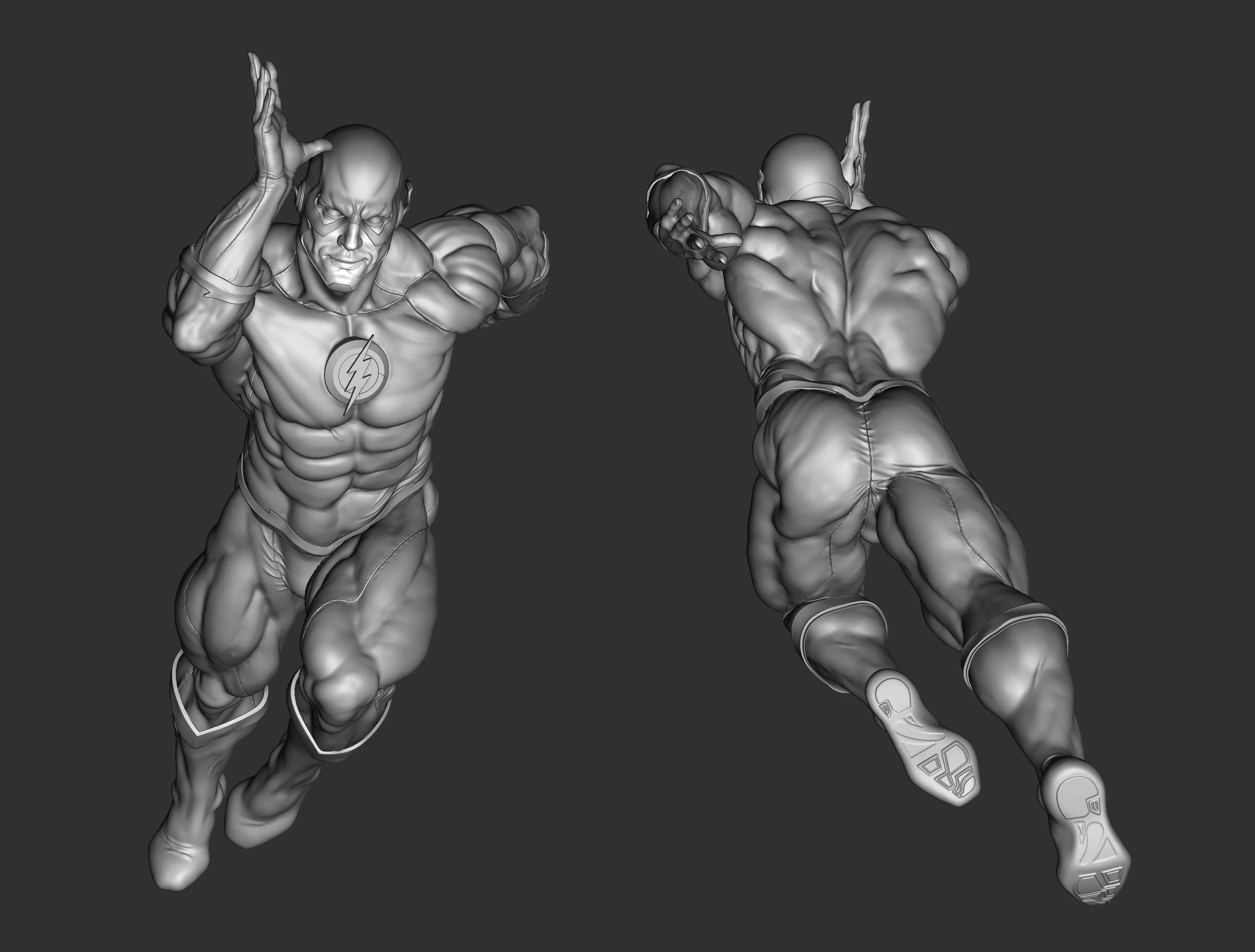 Flash - 3D Printable Model 3D print model_17