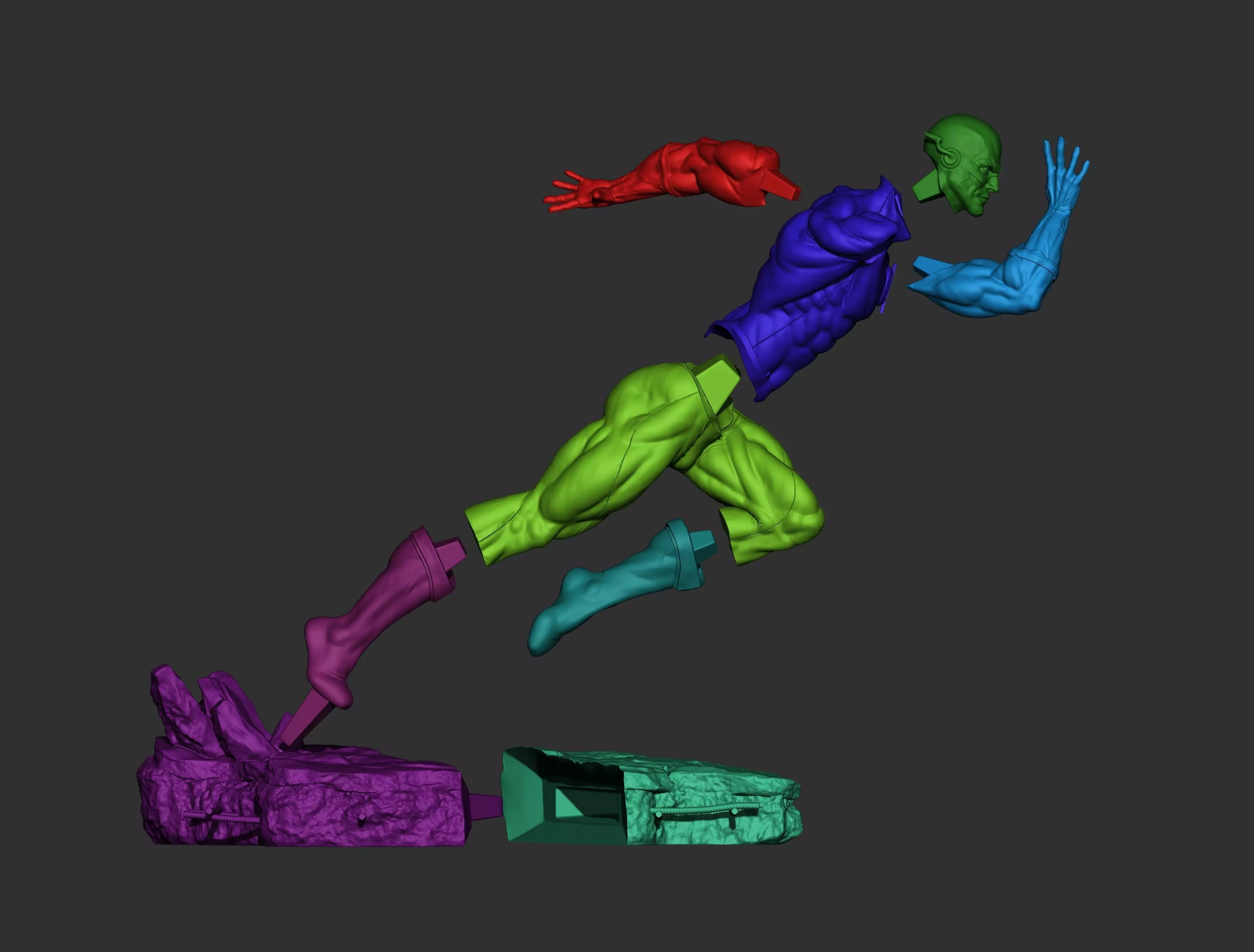 Flash - 3D Printable Model 3D print model_1