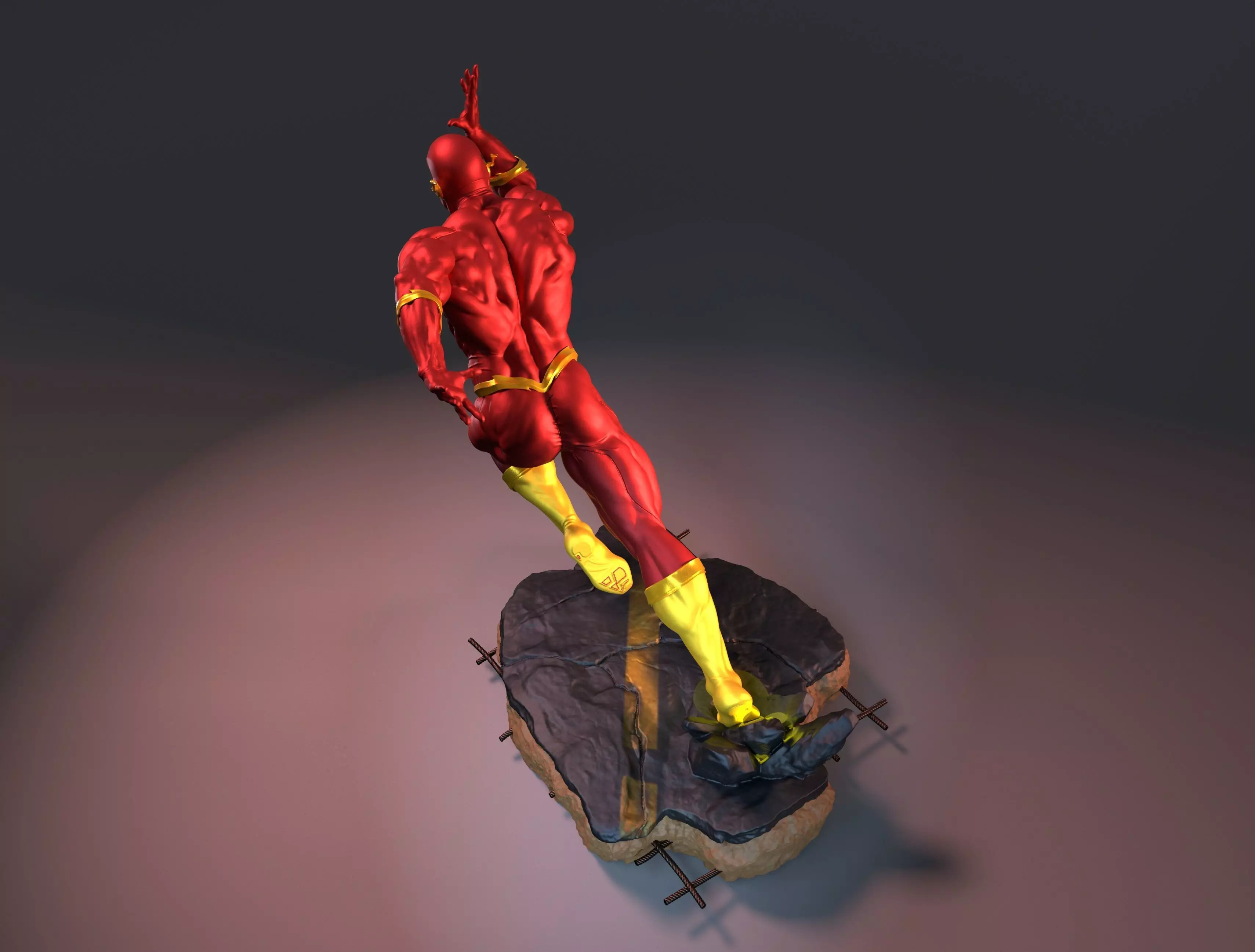 Flash - 3D Printable Model 3D print model_3