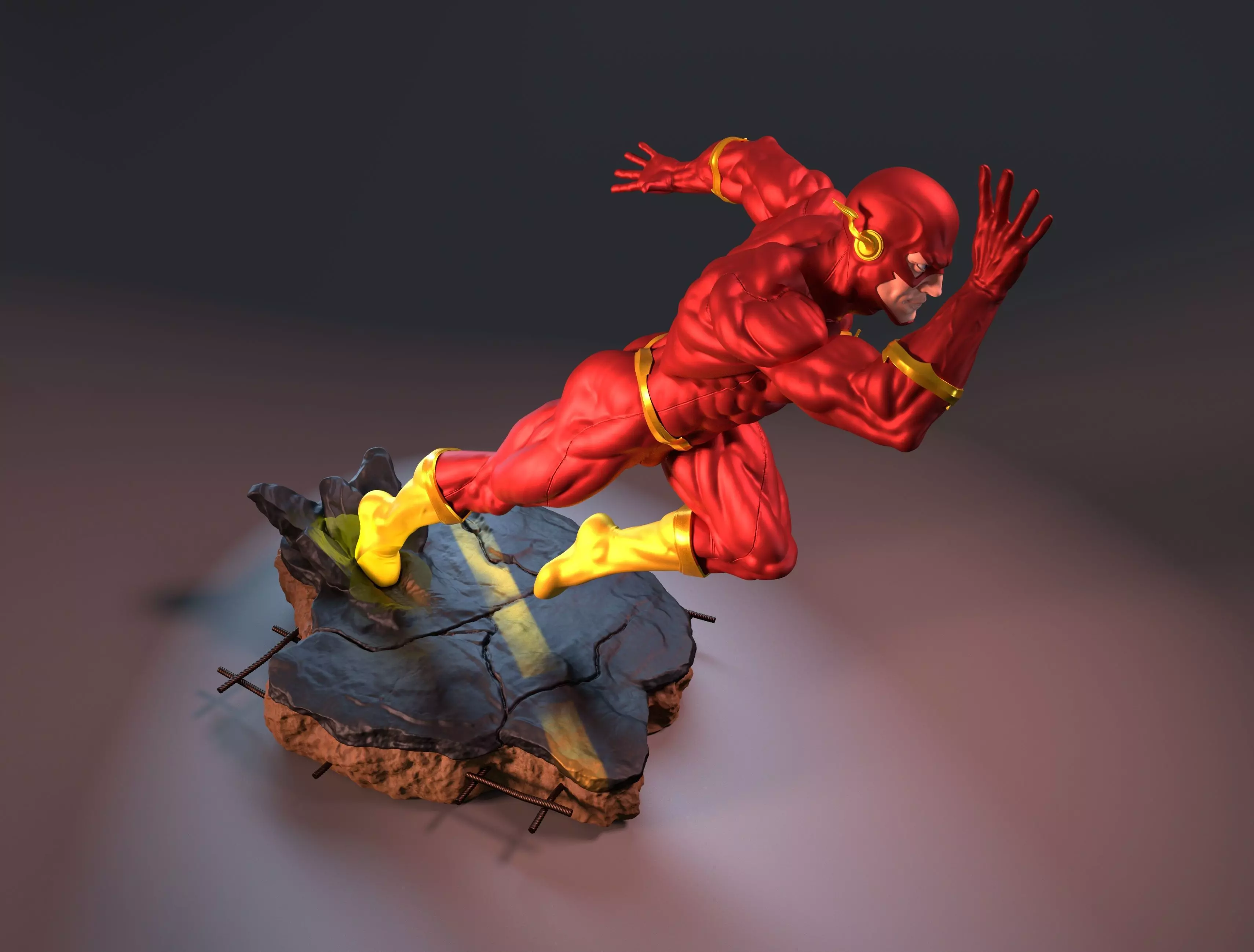 Flash - 3D Printable Model 3D print model_4