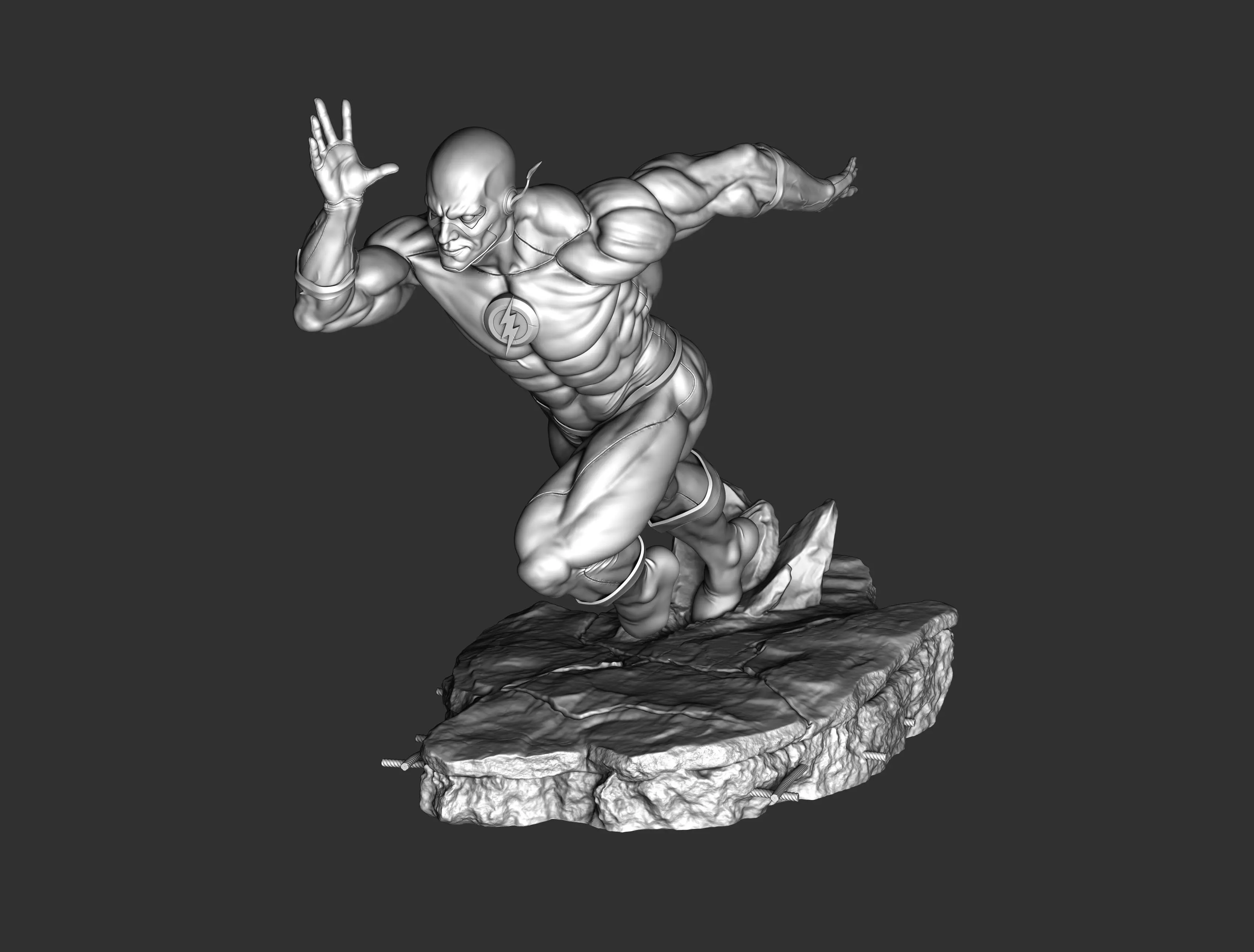 Flash - 3D Printable Model 3D print model_16