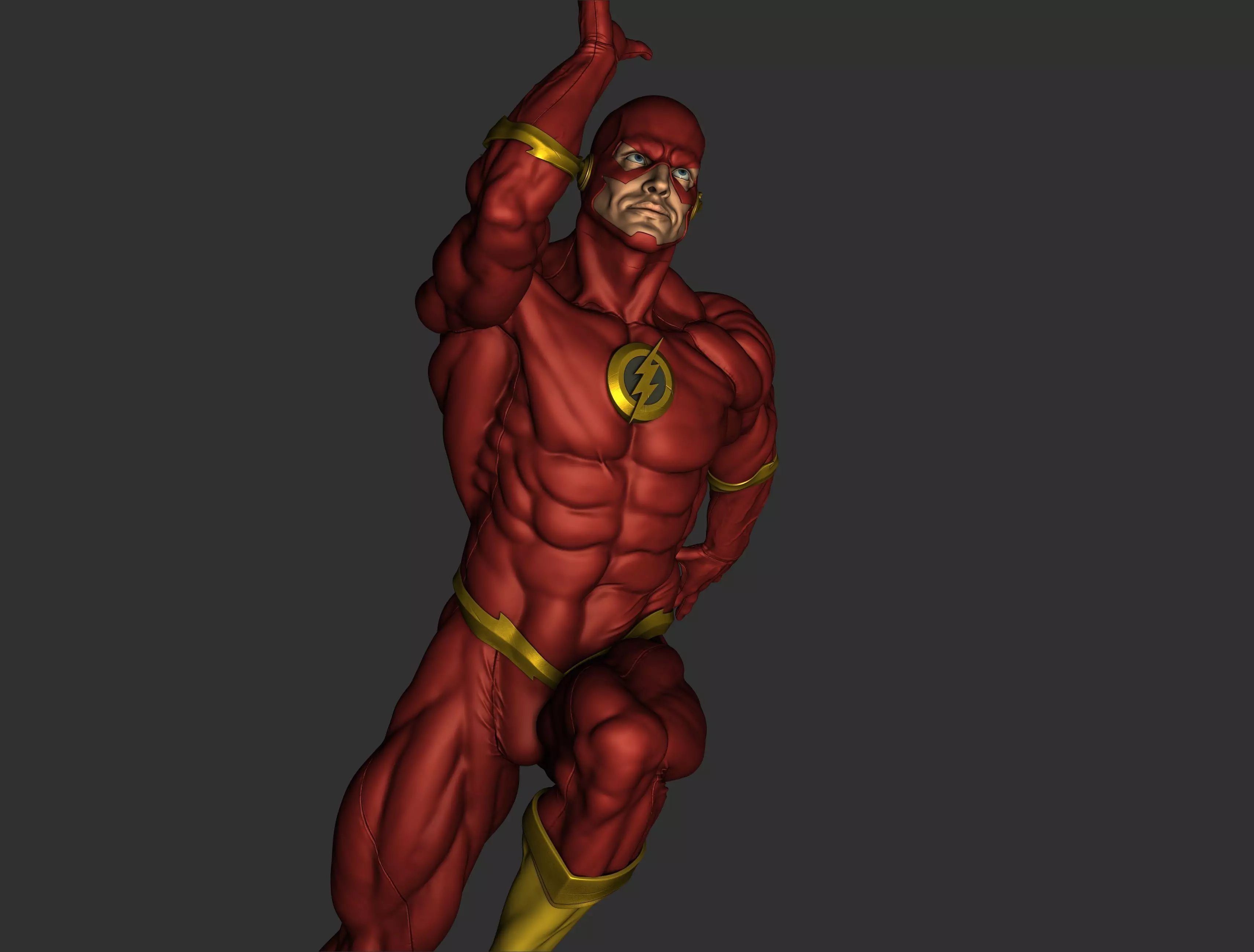 Flash - 3D Printable Model 3D print model_11