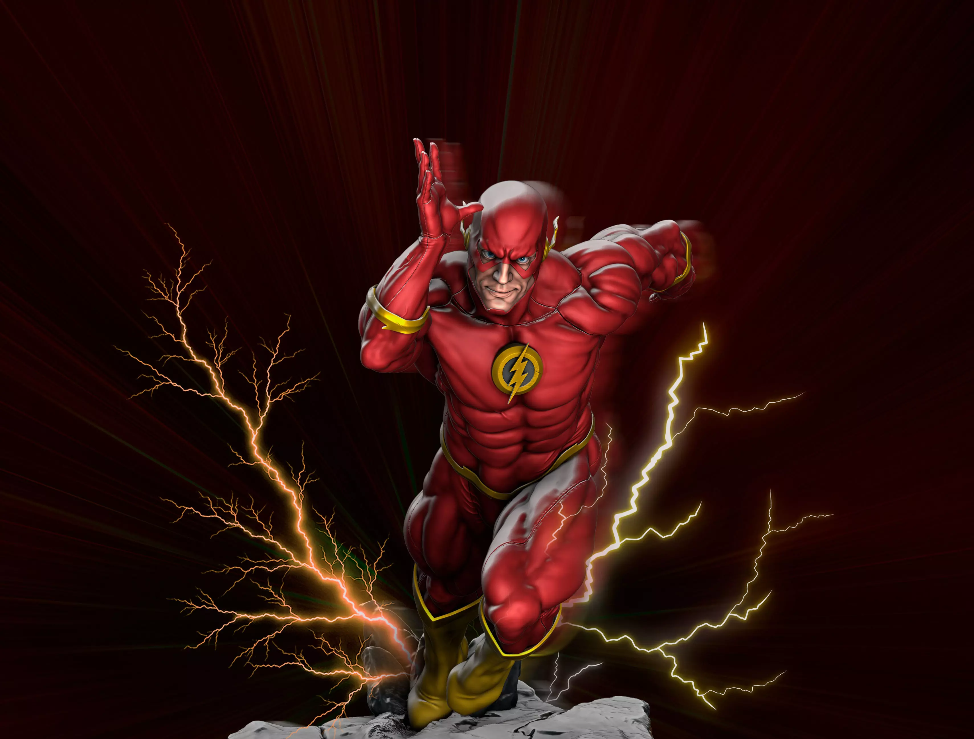 Flash - 3D Printable Model 3D print model_0