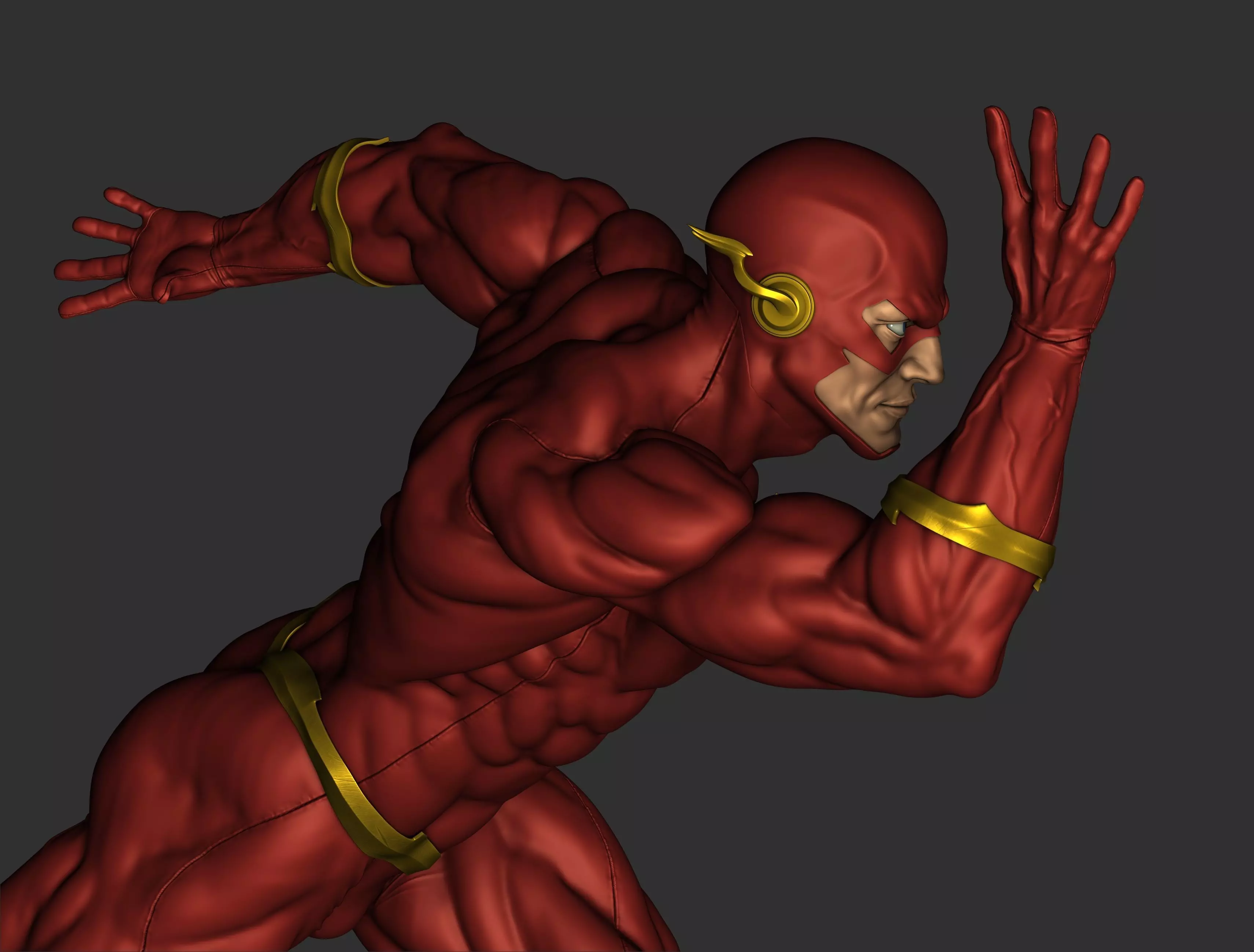 Flash - 3D Printable Model 3D print model_14