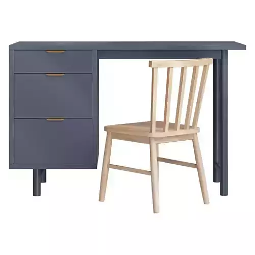 Shore Crate and Kids Classic Children Desk and Chair