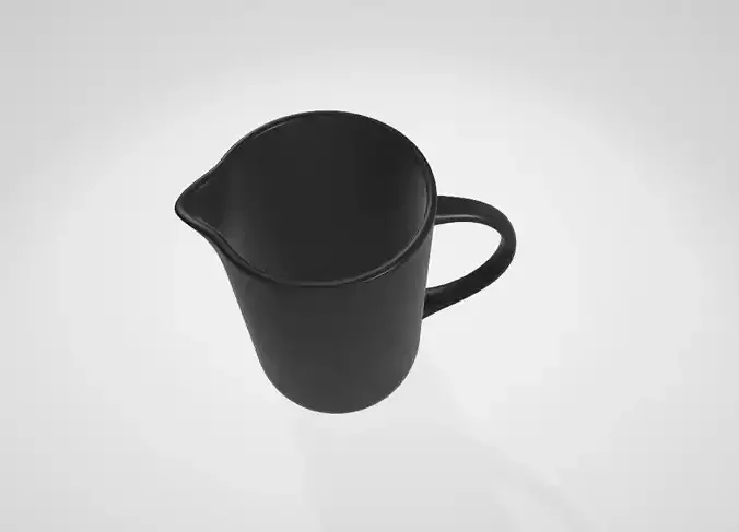 Over Back Coupe  Ceramic Pitcher