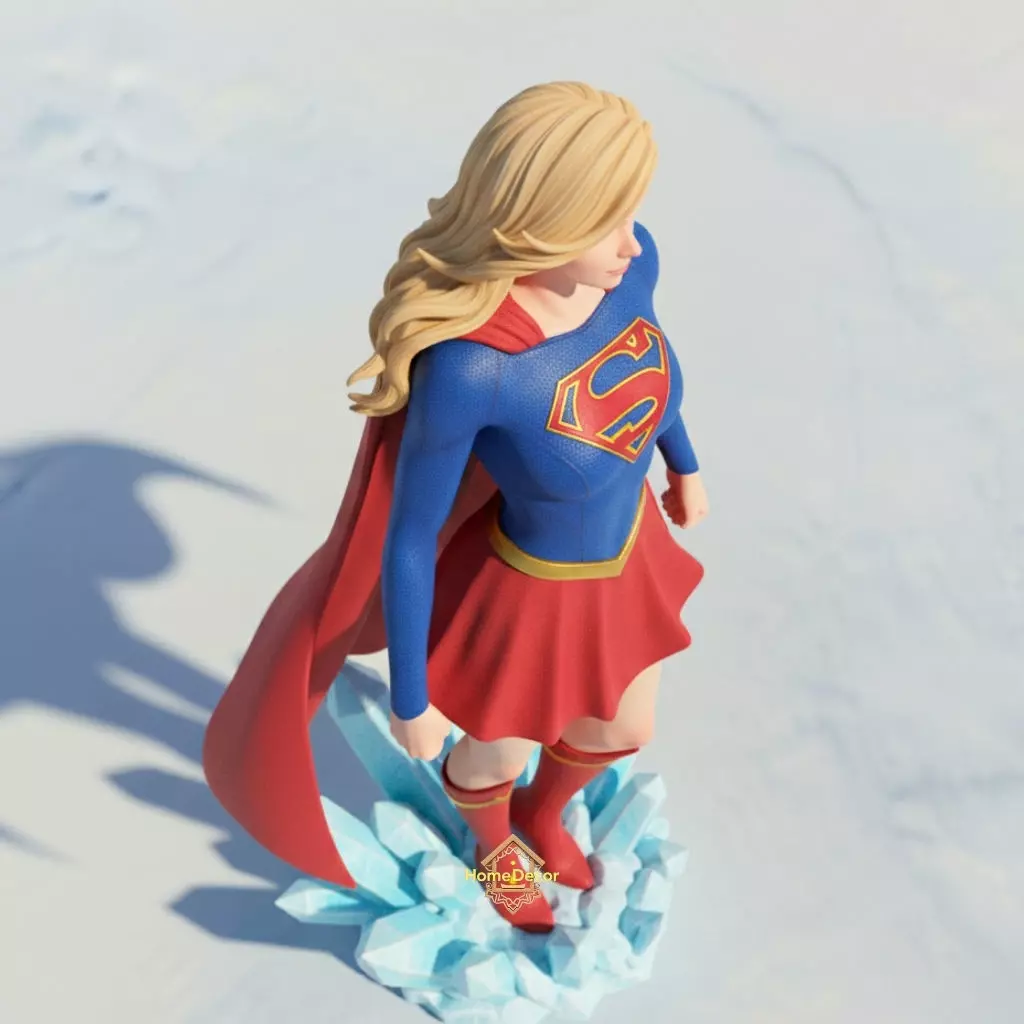 SuperGirl Fan-Art 3D print model_3