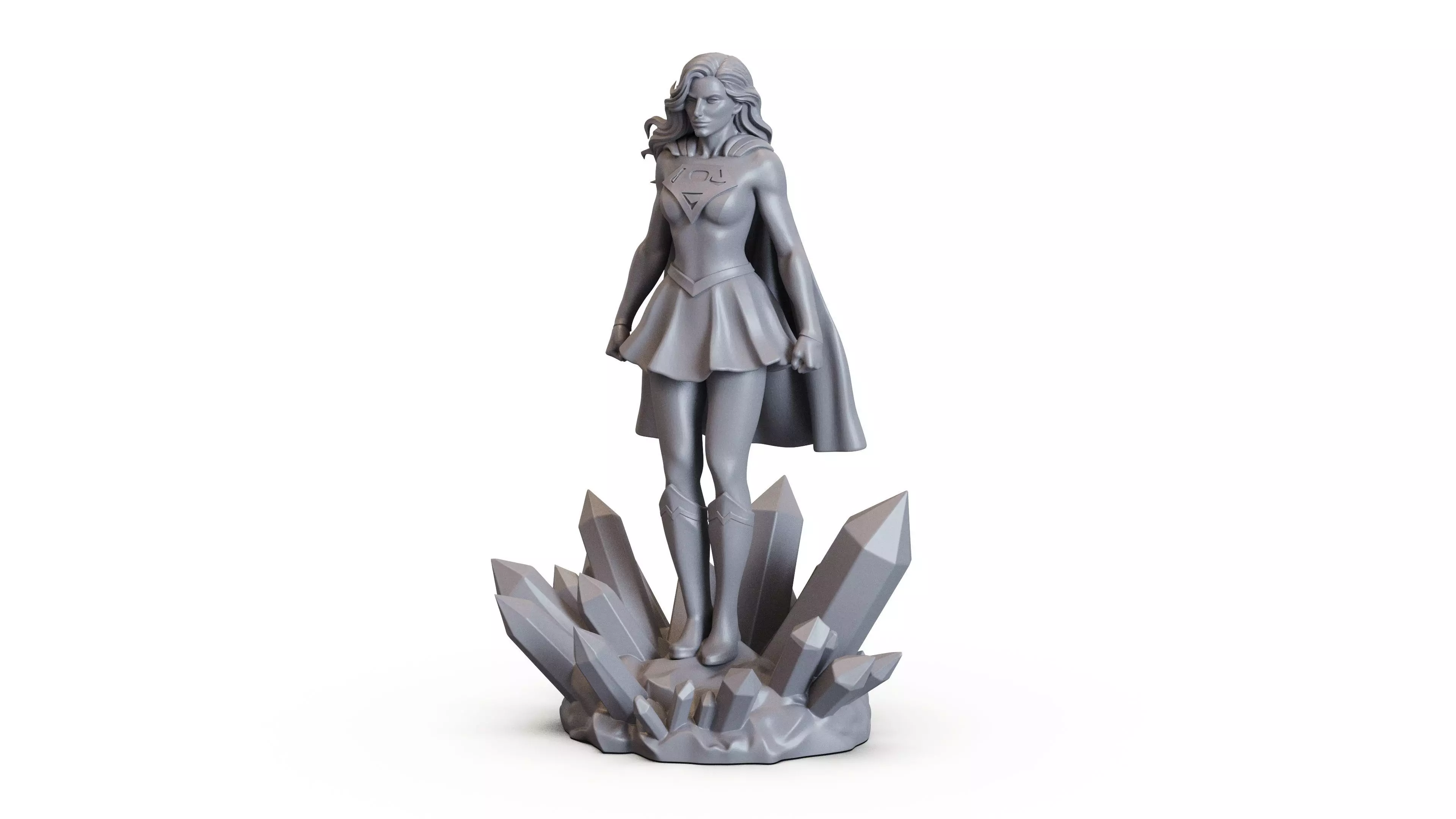 SuperGirl Fan-Art 3D print model_20