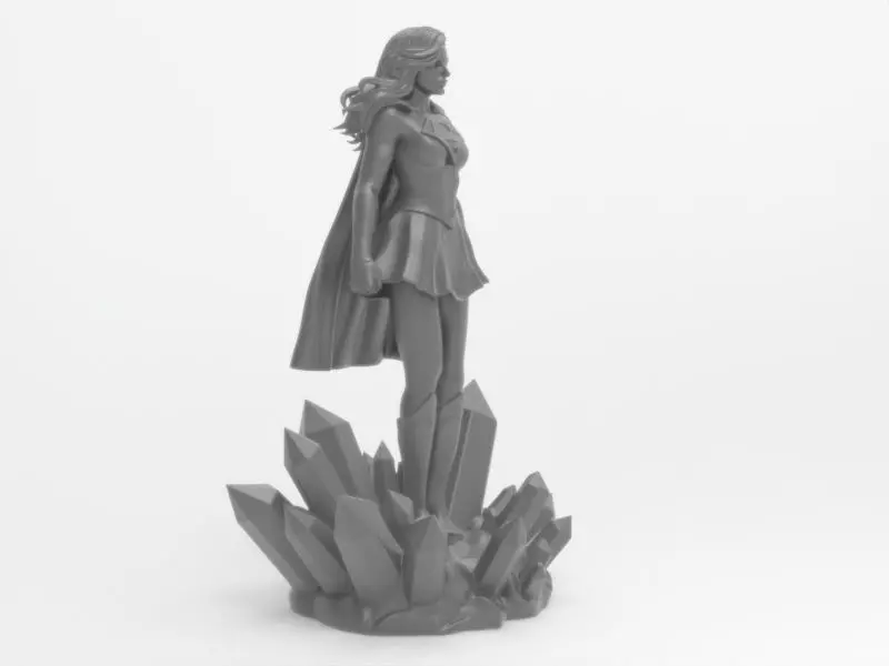 SuperGirl Fan-Art 3D print model_13
