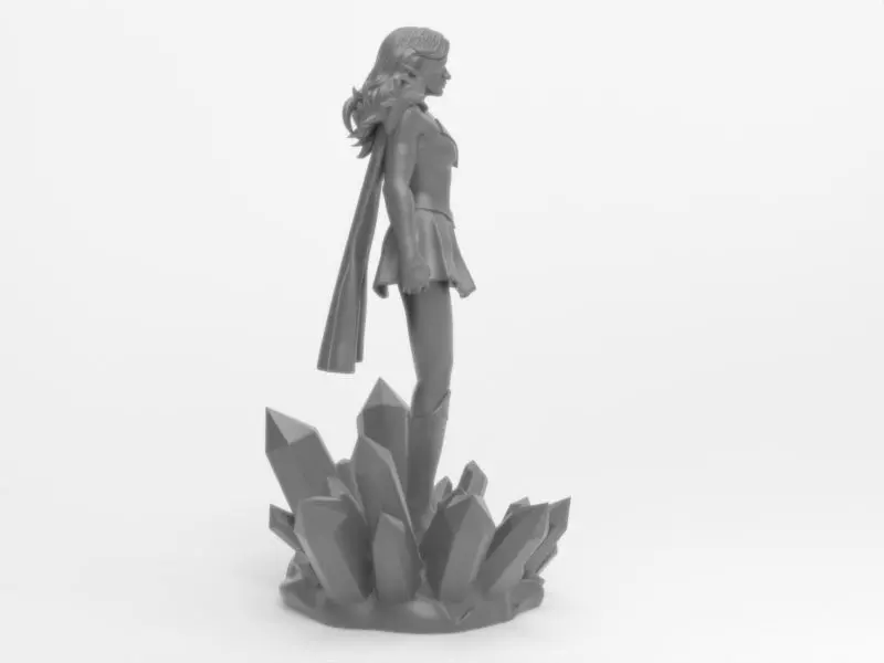 SuperGirl Fan-Art 3D print model_10
