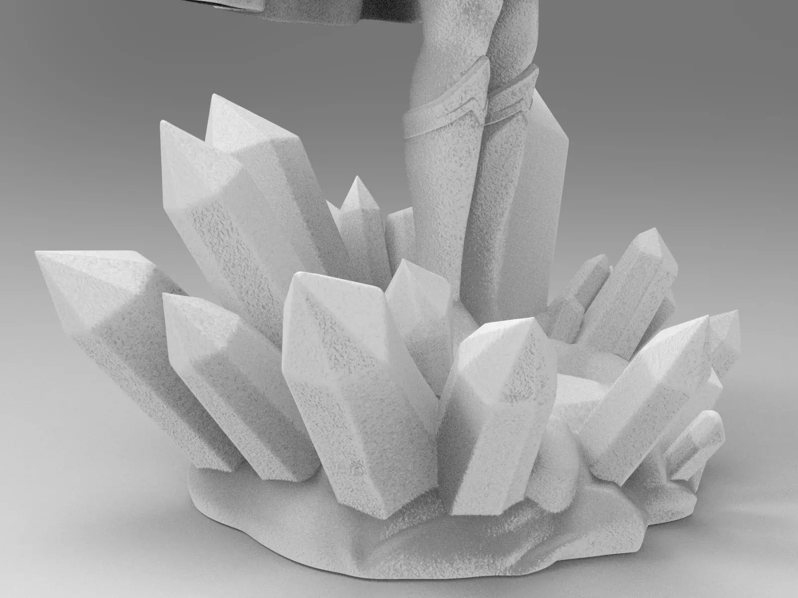 SuperGirl Fan-Art 3D print model_4