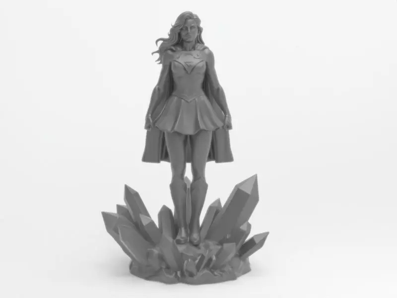 SuperGirl Fan-Art 3D print model_15