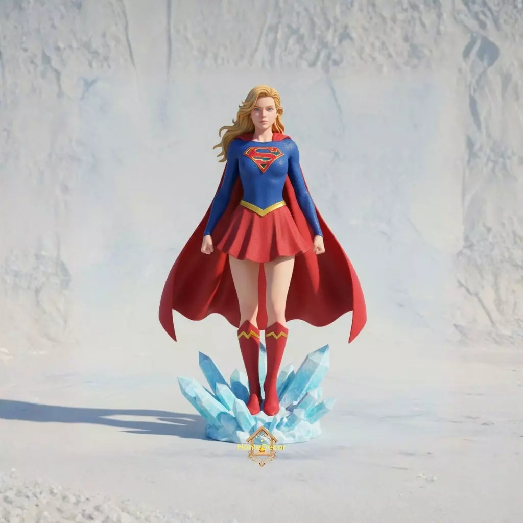 SuperGirl Fan-Art 3D print model_0